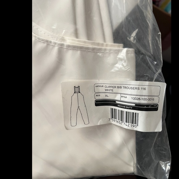 Grundens CLIPPER BIB TROUSER 116 COMMERCIAL FISHING BIB $150 NEW - Picture 7 of 7